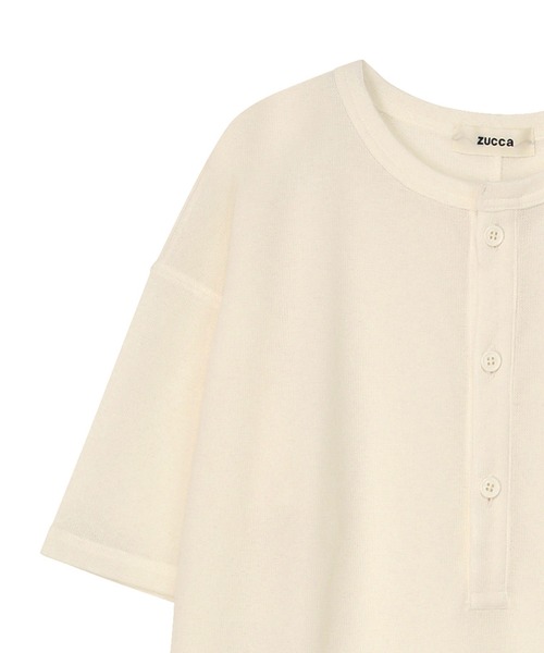 ZUCCa(ズッカ)の「シアーワッフル / チュニック / S(チュニック・レディース・ネイビー/オフホワイト/ピンク・M size)」の10枚目の写真