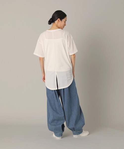 ZUCCa(ズッカ)の「シアーワッフル / チュニック / S(チュニック・レディース・ネイビー/オフホワイト/ピンク・M size)」の15枚目の写真