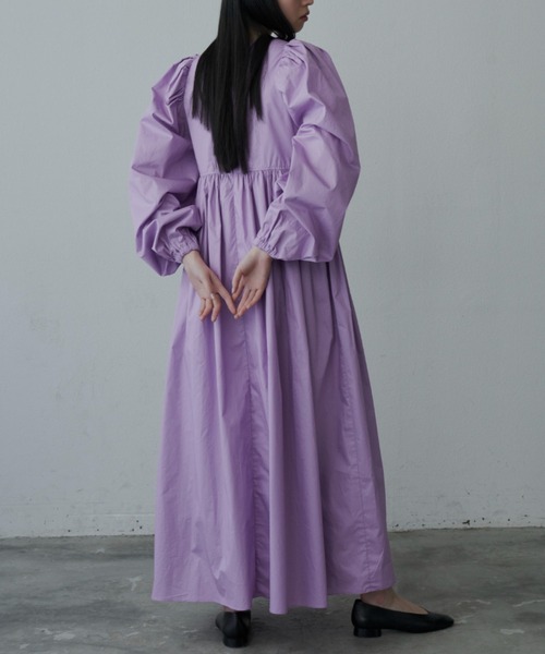 PERNA（ペルナ）の「ボリュームスリーブワンピース（ワンピース）」 - WEAR