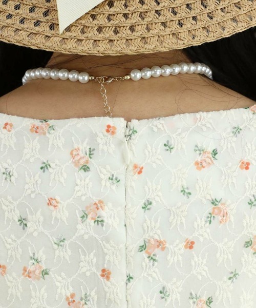 F i.n.t(フィント)の「花柄楊柳レースバルーンスリーブブラウス/F&A/fint(シャツ/ブラウス・レディース・オレンジ/ライトブルー・FREE)」の16枚目の写真