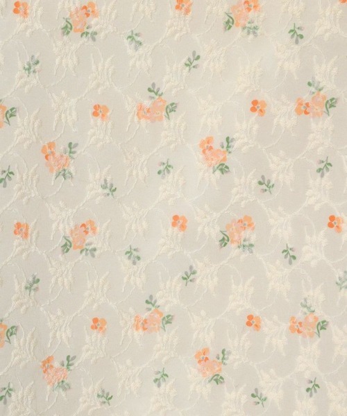 F i.n.t(フィント)の「花柄楊柳レースバルーンスリーブブラウス/F&A/fint(シャツ/ブラウス・レディース・オレンジ/ライトブルー・FREE)」の10枚目の写真