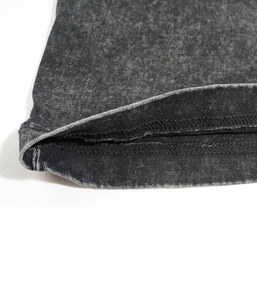 HOOK（フック）の「HOOK -select-  ベーシックウォッシュ半袖TEE　6.8オンス (SS)（Tシャツ/カットソー・メンズ・グリーン/ライトグレー/パープル/ベージュ/ブルー/ブラック/カーキ/チョコ・M/L/XL）」の12枚目の写真