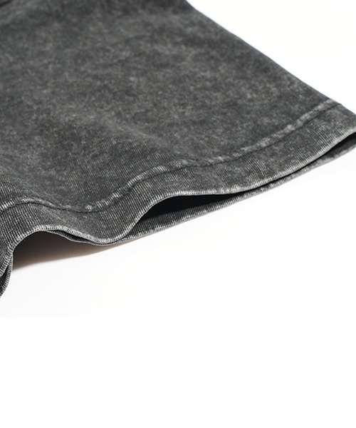 HOOK（フック）の「HOOK -select-  ベーシックウォッシュ半袖TEE　6.8オンス (SS)（Tシャツ/カットソー・メンズ・グリーン/ライトグレー/パープル/ベージュ/ブルー/ブラック/カーキ/チョコ・M/L/XL）」の13枚目の写真