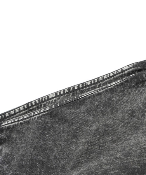 HOOK（フック）の「HOOK -select-  ベーシックウォッシュ半袖TEE　6.8オンス (SS)（Tシャツ/カットソー・メンズ・グリーン/ライトグレー/パープル/ベージュ/ブルー/ブラック/カーキ/チョコ・M/L/XL）」の10枚目の写真