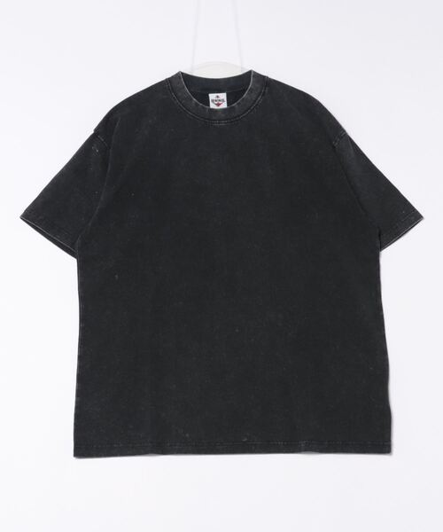 HOOK（フック）の「HOOK -select-  ベーシックウォッシュ半袖TEE　6.8オンス (SS)（Tシャツ/カットソー・メンズ・グリーン/ライトグレー/パープル/ベージュ/ブルー/ブラック/カーキ/チョコ・M/L/XL）」の14枚目の写真