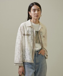 SALON adam et rope' | オーガニックコットンレースジャケット/シャツ【セットアップ対応】(シャツ/ブラウス)