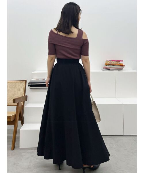 MERCURYDUO（マーキュリーデュオ）の「ランダムフレアアシメスカート（スカート・レディース・ピンク/ライム/ブラック・MEDIUM/SMALL）」の13枚目の写真