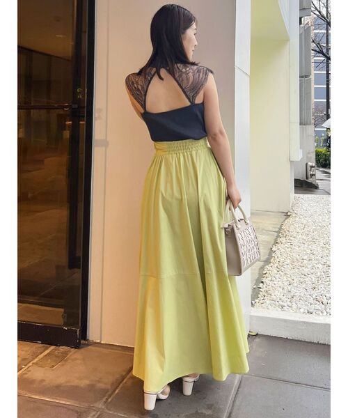 MERCURYDUO（マーキュリーデュオ）の「ランダムフレアアシメスカート（スカート・レディース・ピンク/ライム/ブラック・MEDIUM/SMALL）」の16枚目の写真