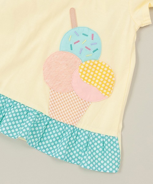 baby cheer（ベイビーチアー）の「アイスクリームTシャツ（T