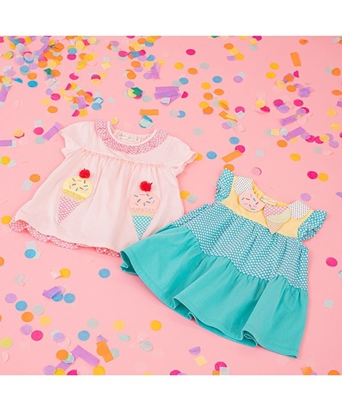 baby cheer（ベイビーチアー）の「アイスクリームTシャツ（T
