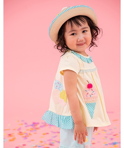 baby cheer（ベイビーチアー）の「アイスクリームTシャツ（T