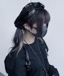 推し活さぽちゃん（オシカツサポチャン）の「ROCKクロスベルトベレー帽（ハンチング/ベレー帽）」