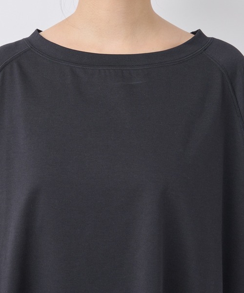RIVE DROITE（リヴドロワ）の「ポンチョカットソー（Tシャツ/カットソー・レディース・チャコールグレー/ブラック/オフホワイト・FREE）」の14枚目の写真