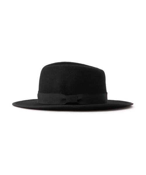 green label relaxing（グリーンレーベルリラクシング）の「FELT WIDE ブリムハット GGRN◆（ハット・メンズ・ブラック/ベージュ/ネイビー・フリー）」の4枚目の写真