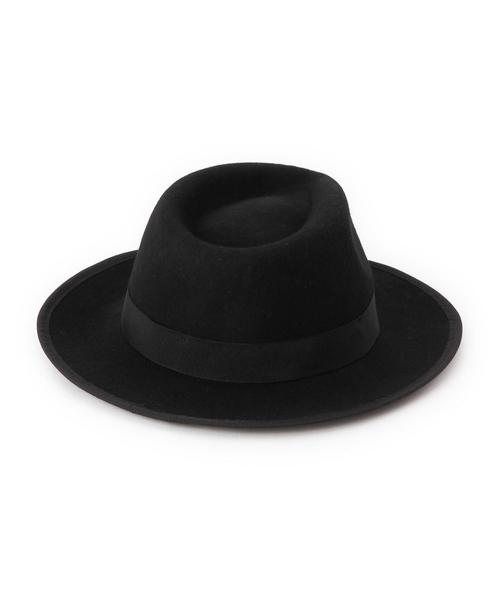 green label relaxing（グリーンレーベルリラクシング）の「FELT WIDE ブリムハット GGRN◆（ハット・メンズ・ブラック/ベージュ/ネイビー・フリー）」の5枚目の写真