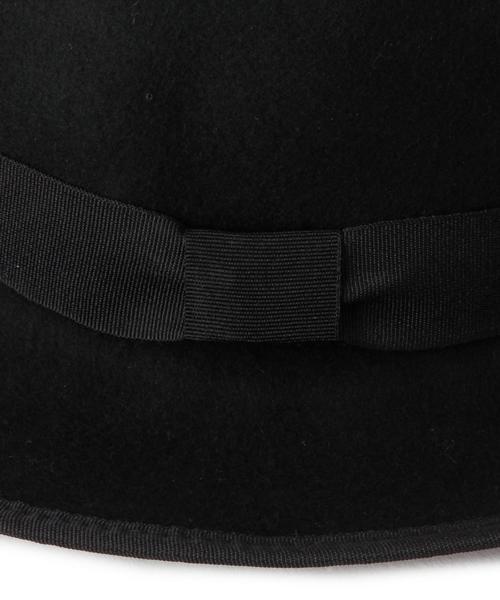 green label relaxing（グリーンレーベルリラクシング）の「FELT WIDE ブリムハット GGRN◆（ハット・メンズ・ブラック/ベージュ/ネイビー・フリー）」の6枚目の写真