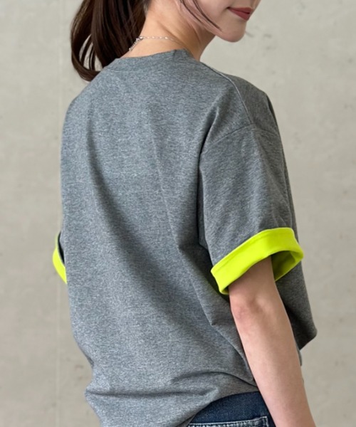 Tシャツ・カットソー EQUIPE 55 RELAX (16900) セール】 ＜Gymphlex＞ショートスリーブ EMB Tシャツ （Tシャツ