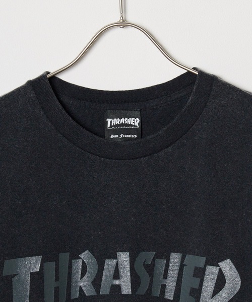 THRASHER（スラッシャー）の「THRASHER/スラッシャー mag POWDER FRONT T-SHIRT Tシャツ（Tシャツ/カットソー・メンズ・ブラック系2/ブラック系1・L/XL/M）」の3枚目の写真