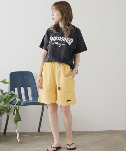 THRASHER（スラッシャー）の「THRASHER/スラッシャー mag POWDER FRONT T-SHIRT Tシャツ（Tシャツ/カットソー・メンズ・ブラック系2/ブラック系1・L/XL/M）」の12枚目の写真