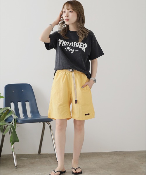 THRASHER（スラッシャー）の「THRASHER/スラッシャー mag POWDER FRONT T-SHIRT Tシャツ（Tシャツ/カットソー・メンズ・ブラック系2/ブラック系1・L/XL/M）」の13枚目の写真