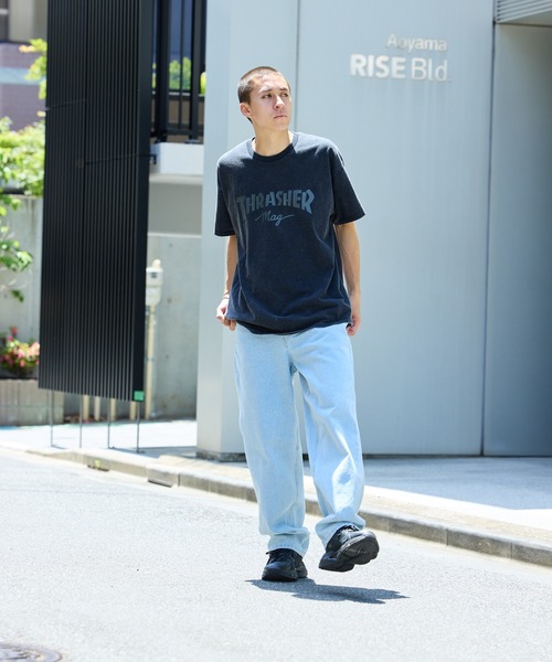 THRASHER（スラッシャー）の「THRASHER/スラッシャー mag POWDER FRONT T-SHIRT Tシャツ（Tシャツ/カットソー・メンズ・ブラック系2/ブラック系1・L/XL/M）」の16枚目の写真