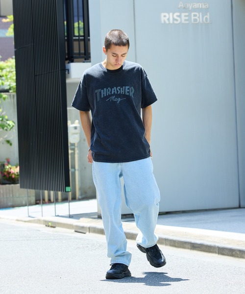 THRASHER（スラッシャー）の「THRASHER/スラッシャー mag POWDER FRONT T-SHIRT Tシャツ（Tシャツ/カットソー・メンズ・ブラック系2/ブラック系1・L/XL/M）」の17枚目の写真