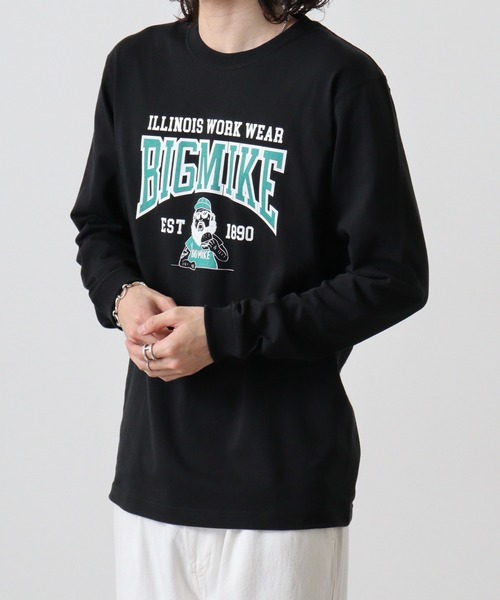 BIGMIKE Tシャツ 長袖（Tシャツ/カットソー）｜BIG MIKE（ビッグマイク）