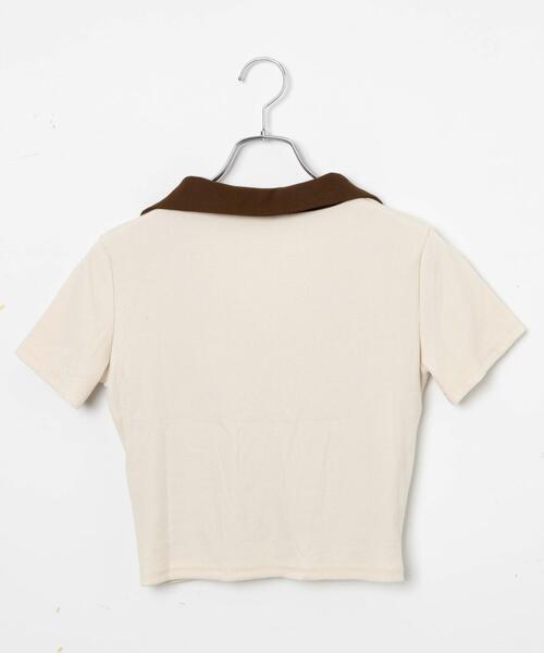 dispark（ディスパーク）の「DISPARK/アンサンブルクロップドT（アンサンブル・レディース・アイボリー/カーキ・FREE）」の14枚目の写真