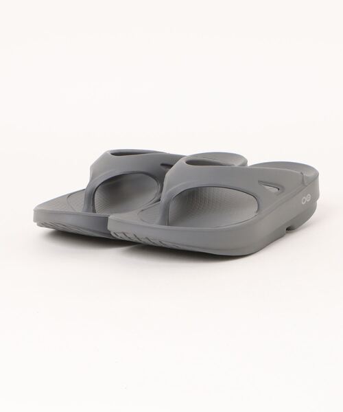 OOFOS(ウーフォス)の「【OOFOS】200046-Slate OOriginal(サンダル・レディース・ダークグレー・28cm/27cm/26cm/25cm/24cm/23cm/29cm)」の1枚目の写真