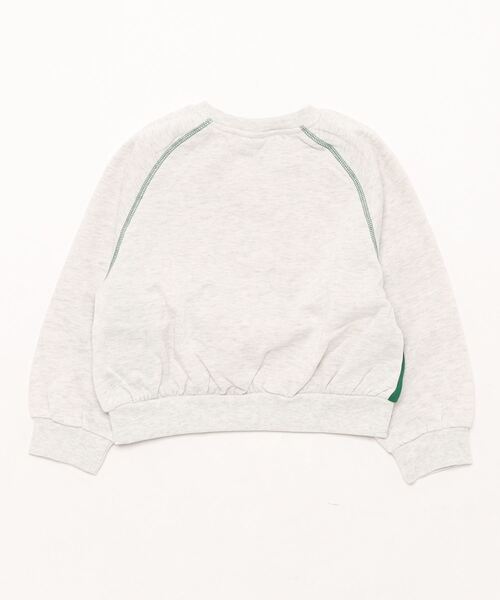 FILA(フィラ)の「FILA/フィラ スウェットクルー(スウェット・キッズ・オートミール/レッド・130/140/150/160)」の3枚目の写真