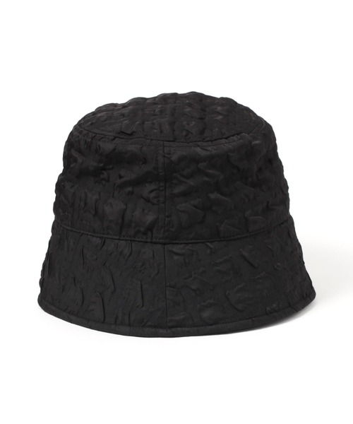 BAYFLOW（ベイフロー）の「ポコポコバケットハット（ハット・レディース・オフホワイト/ブラック・FREE）」の4枚目の写真