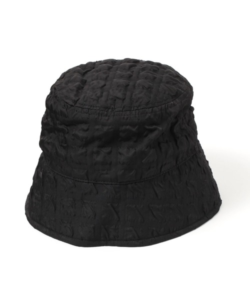 BAYFLOW（ベイフロー）の「ポコポコバケットハット（ハット・レディース・オフホワイト/ブラック・FREE）」の5枚目の写真