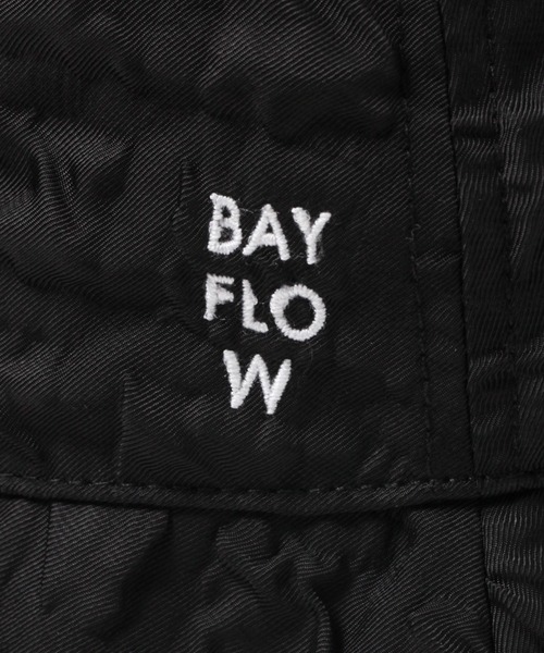 BAYFLOW（ベイフロー）の「ポコポコバケットハット（ハット・レディース・オフホワイト/ブラック・FREE）」の8枚目の写真