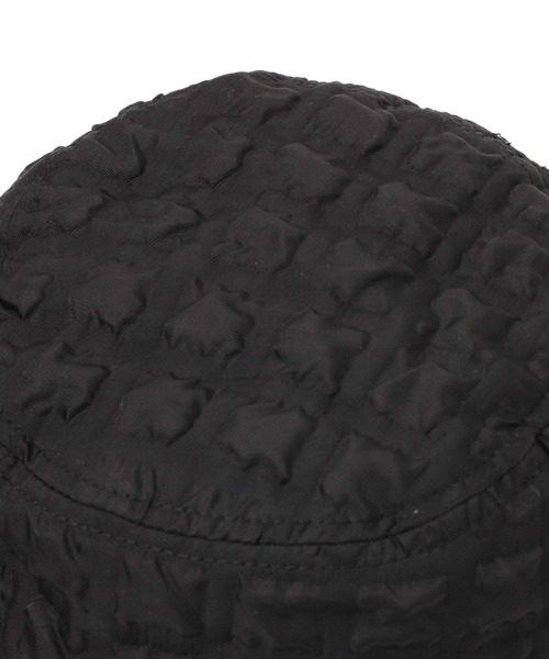 BAYFLOW（ベイフロー）の「ポコポコバケットハット（ハット・レディース・オフホワイト/ブラック・FREE）」の9枚目の写真