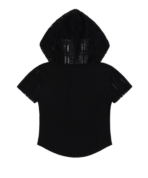 FANCY CLUB(ファンシークラブ)の「NASTY FANCY CLUB/COWLフーディー(Tシャツ/カットソー・レディース・ブラック/ホワイト・FREE)」の14枚目の写真