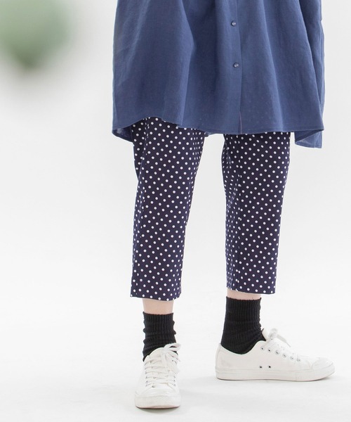 nop de nod(ノップドゥノッド)の「ストレッチクロップドパンツ(その他パンツ・レディース・ブラック/サックスブルー/スミクロ・3)」の20枚目の写真