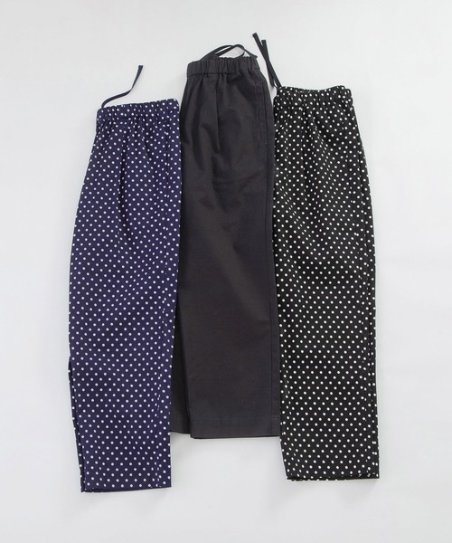 nop de nod(ノップドゥノッド)の「ストレッチクロップドパンツ(その他パンツ・レディース・ブラック/サックスブルー/スミクロ・3)」の7枚目の写真