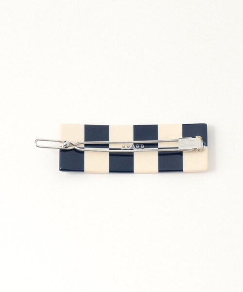 BEAMS BOY（ビームスボーイ）の「チェッカー ヘアクリップ（バレッタ/ヘアクリップ・レディース・ブラック/レッド/ネイビー・ONE SIZE）」の9枚目の写真