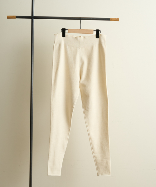 Rouge vif（ルージュヴィフ）の「モールニットレギンス（その他パンツ・レディース・ブラック/アイボリー・38/36）」の7枚目の写真