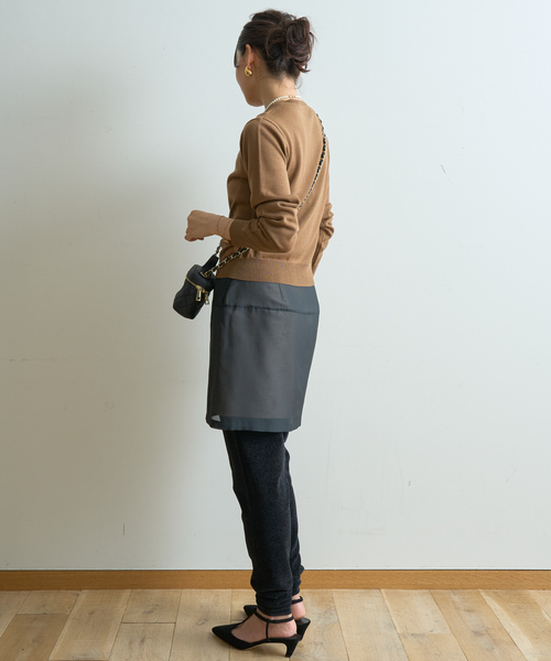 Rouge vif（ルージュヴィフ）の「モールニットレギンス（その他パンツ・レディース・ブラック/アイボリー・38/36）」の17枚目の写真