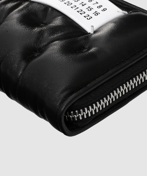 ★メゾンマルジェラ★CoinHolder ZipAroundWallet with Key Ring COIN HOLDER ZIP AROUND WITH KEY RING（財布）｜Maison