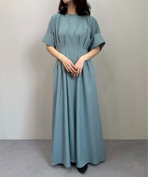 1chaku.（イッチャク）の「ウエストタックワンピース（ワンピース）」