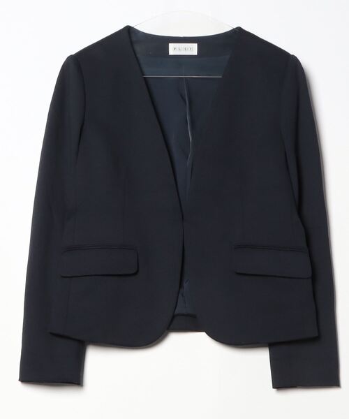 ブランド古着】ノーカラージャケット（ノーカラージャケット）｜PLST  