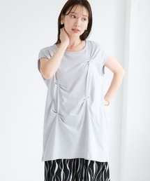 LEPSIM | タックデザインチュニック 134102(Tシャツ/カットソー)