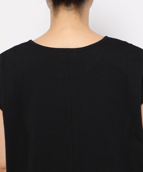 LEPSIM（レプシィム）の「タックデザインチュニック　134102（Tシャツ/カットソー・レディース・オフホワイト/ライトグレー/ブラック・FREE）」の18枚目の写真