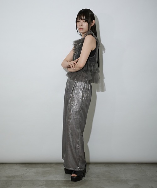 【完売】チュールベスト セール】チュールベスト（ベスト）｜Ellno de Mavie