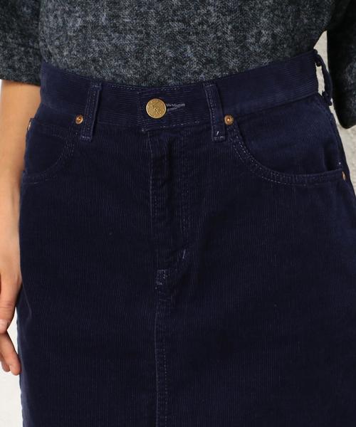 Lee(リー)の「LEE(リー) C/Pe コーデュロイ スカート◆(スカート・レディース・ホワイト/ダークグリーン/ロイヤルブルー/オレンジ/ネイビー・X-SMALL/SMALL/MEDIUM)」の9枚目の写真