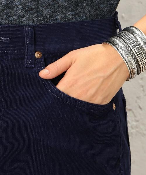 Lee(リー)の「LEE(リー) C/Pe コーデュロイ スカート◆(スカート・レディース・ホワイト/ダークグリーン/ロイヤルブルー/オレンジ/ネイビー・X-SMALL/SMALL/MEDIUM)」の10枚目の写真