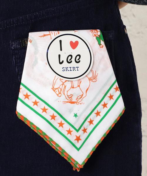 Lee(リー)の「LEE(リー) C/Pe コーデュロイ スカート◆(スカート・レディース・ホワイト/ダークグリーン/ロイヤルブルー/オレンジ/ネイビー・X-SMALL/SMALL/MEDIUM)」の19枚目の写真