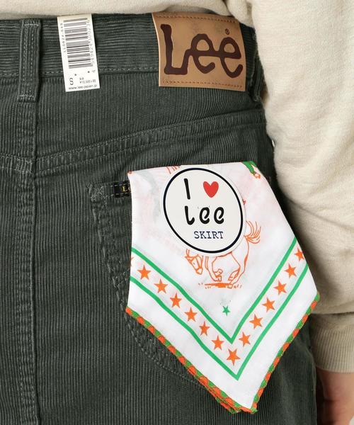 Lee(リー)の「LEE(リー) C/Pe コーデュロイ スカート◆(スカート・レディース・ホワイト/ダークグリーン/ロイヤルブルー/オレンジ/ネイビー・X-SMALL/SMALL/MEDIUM)」の15枚目の写真